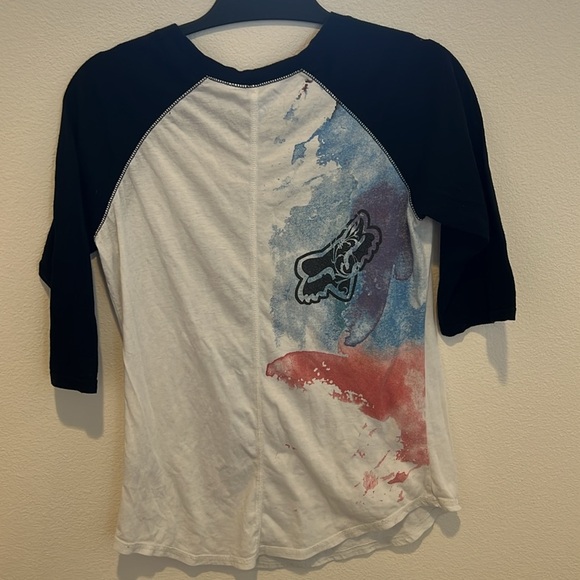 Fox long sleeve baseball shirt medium - Picture 5 of 5